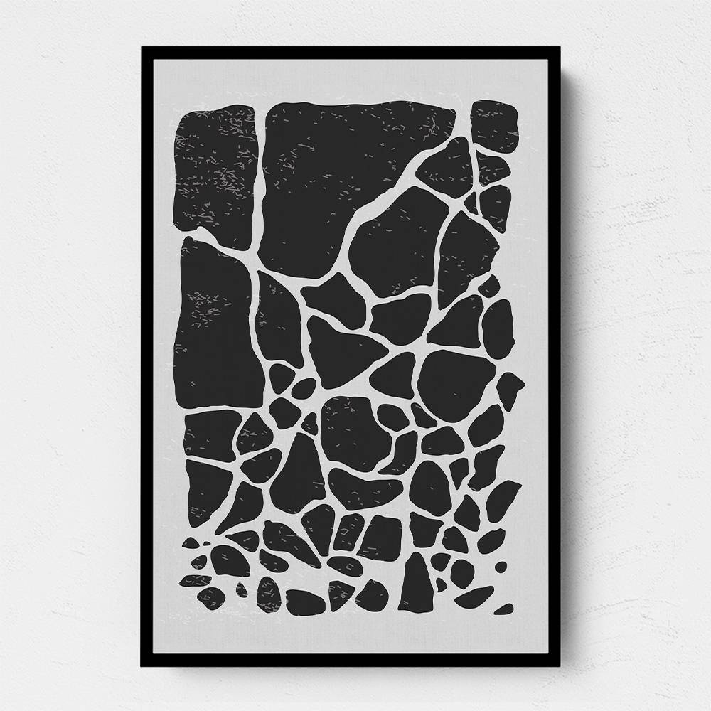 Black Abstract Collection #3 Wall Art