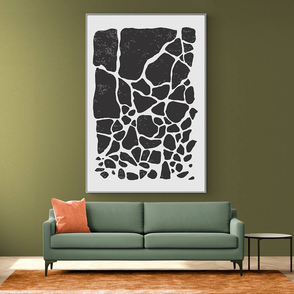 Black Abstract Collection #3 Wall Art