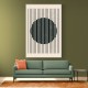 Black And White Geometric Shapes #1 Wall Art
