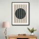 Black And White Geometric Shapes #1 Wall Art