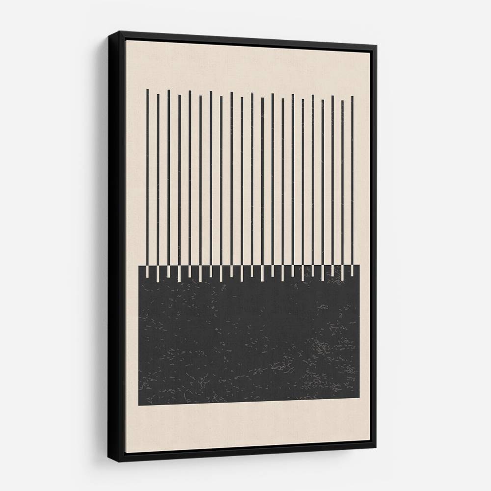 Black And White Line Series #2 Wall Art