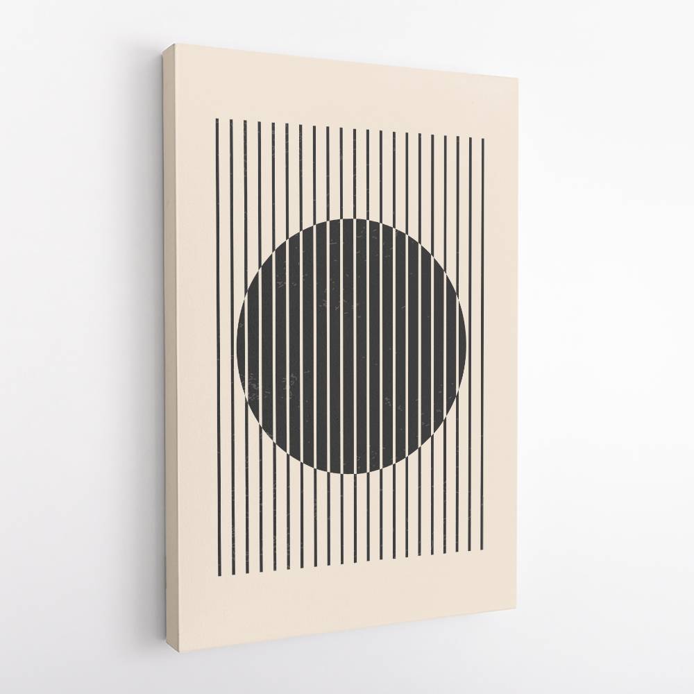 Black And White Line Series #3 Wall Art