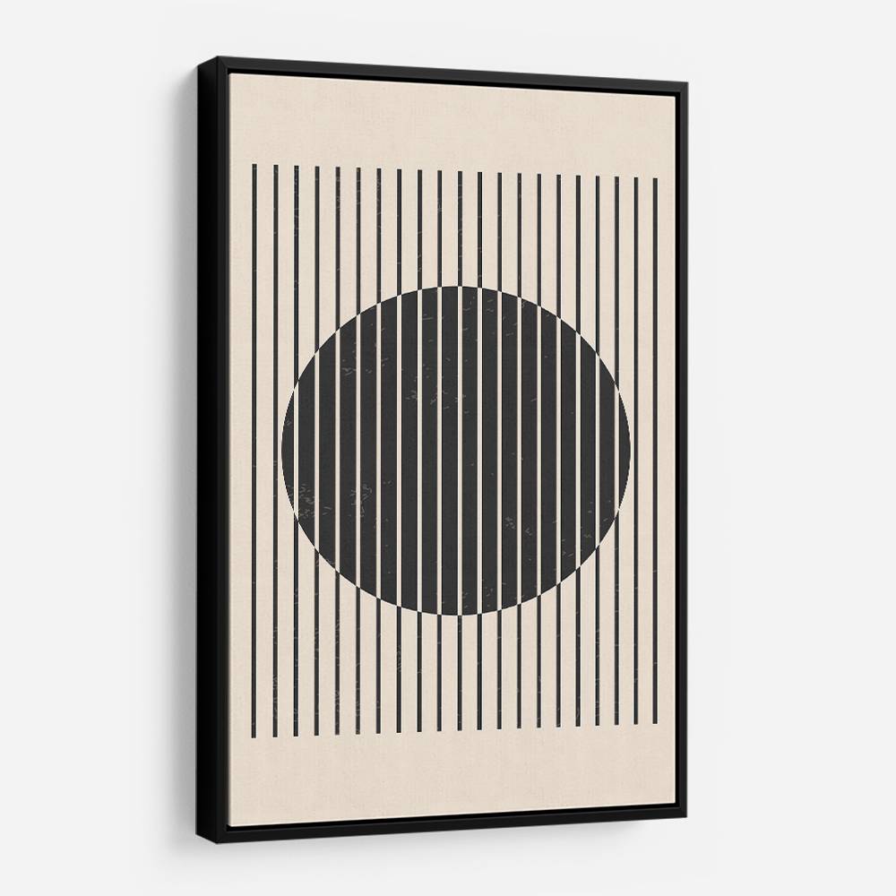 Black And White Line Series #3 Wall Art