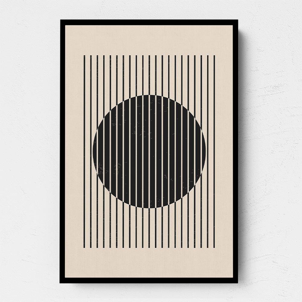 Black And White Line Series #3 Wall Art