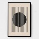 Black And White Line Series #3 Wall Art