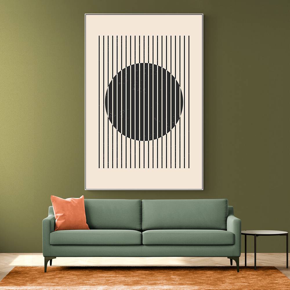 Black And White Line Series #3 Wall Art