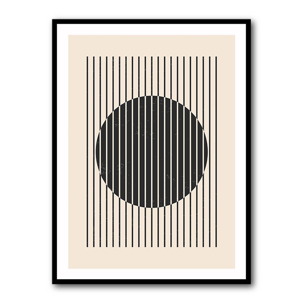 Black And White Line Series #3 Wall Art