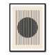 Black And White Line Series #3 Wall Art