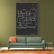 Black And White Lines #2 Wall Art