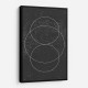 Black And White Minimal Set #3 Wall Art