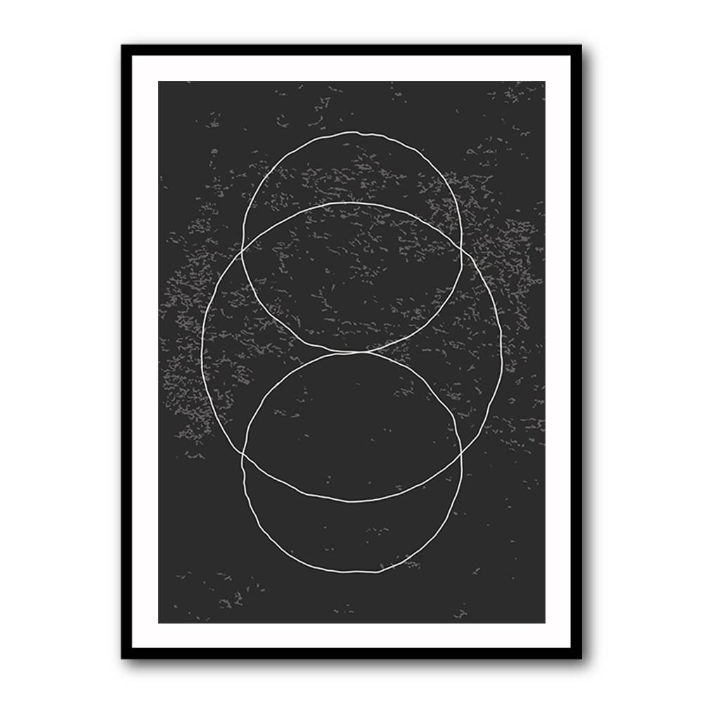 Black And White Minimal Set #3 Wall Art