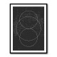 Black And White Minimal Set #3 Wall Art