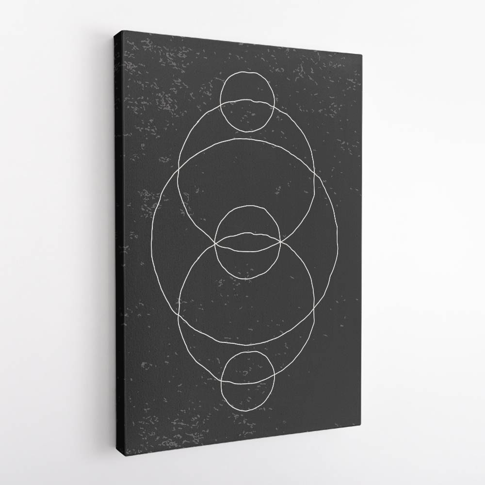 Black And White Minimal Set #4 Wall Art