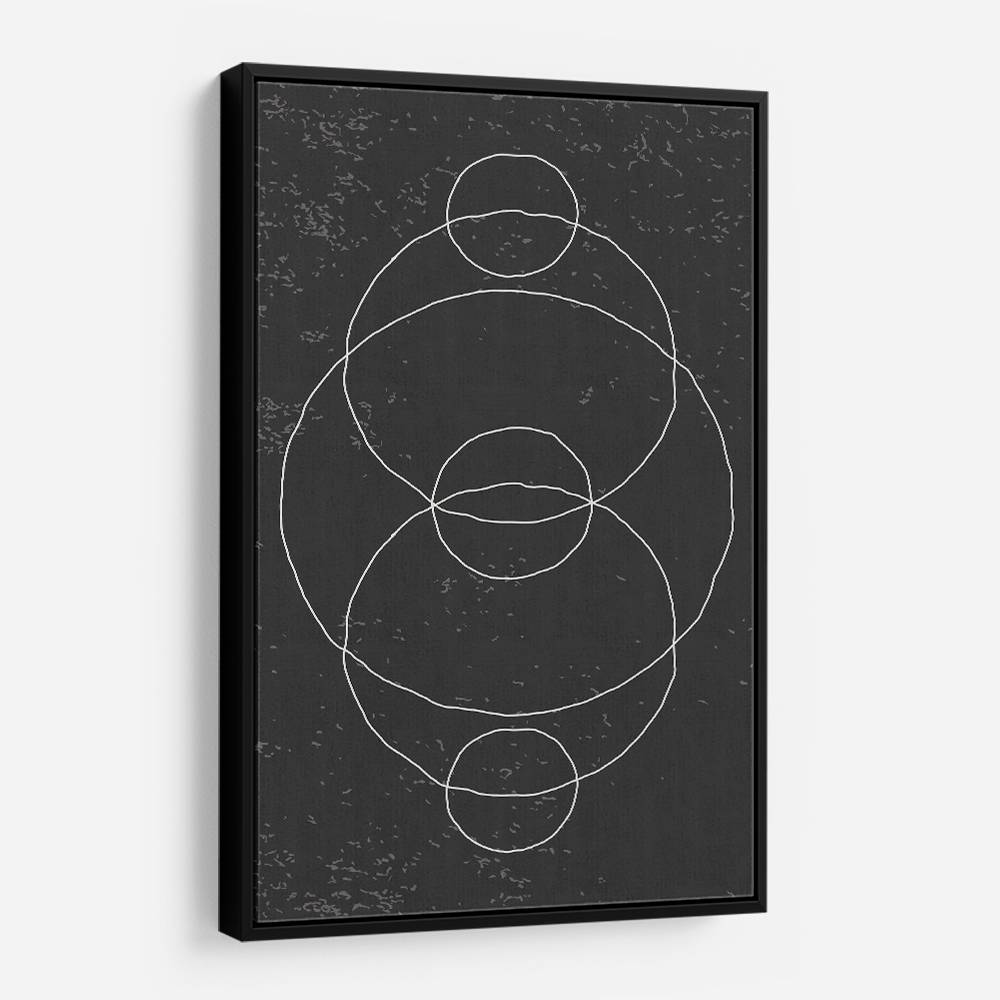 Black And White Minimal Set #4 Wall Art