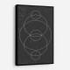 Black And White Minimal Set #4 Wall Art