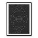 Black And White Minimal Set #4 Wall Art
