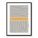 Black And Yellow #2 Wall Art