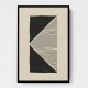 Black Triangles Series #1 Wall Art