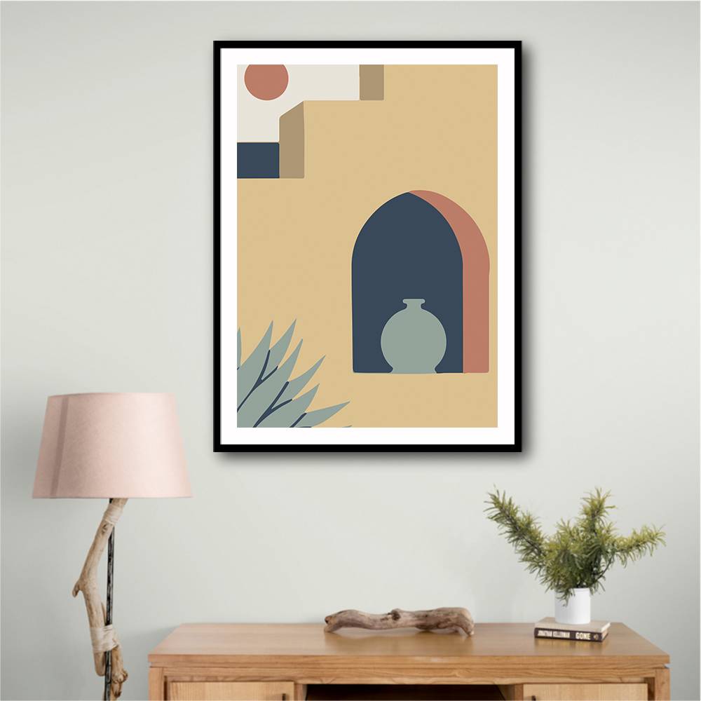 Boho Minimal Design #3 Wall Art