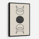 Boho Sun and Moon #1 Wall Art