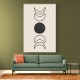 Boho Sun and Moon #1 Wall Art