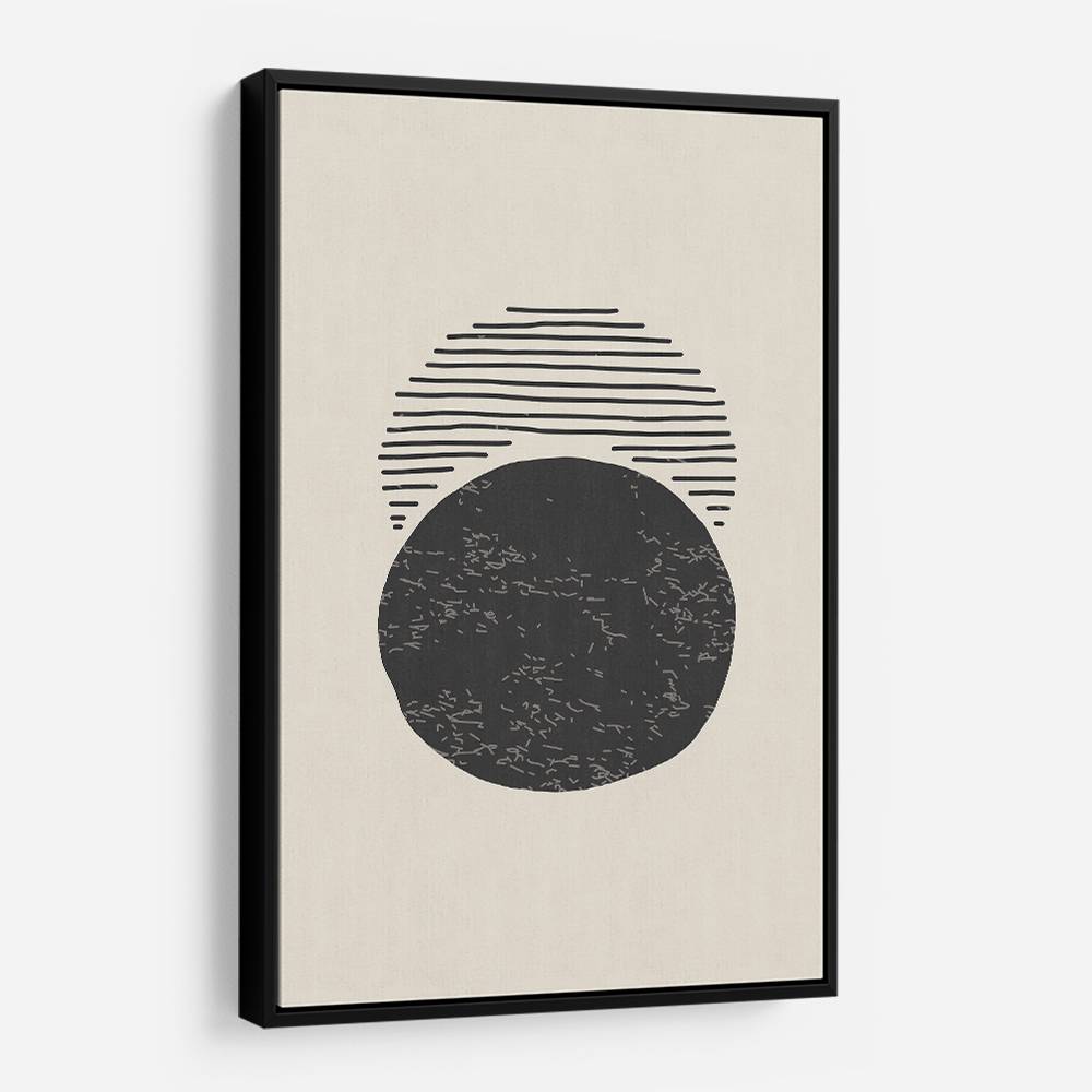 Boho Sun and Moon #2 Wall Art