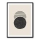 Boho Sun and Moon #2 Wall Art