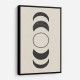Boho Sun and Moon #3 Wall Art