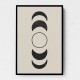 Boho Sun and Moon #3 Wall Art