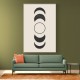 Boho Sun and Moon #3 Wall Art