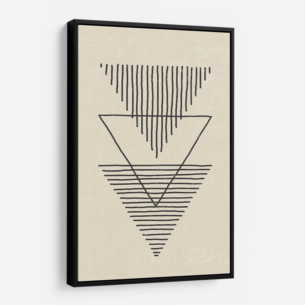 Boho Triangles Wall Art