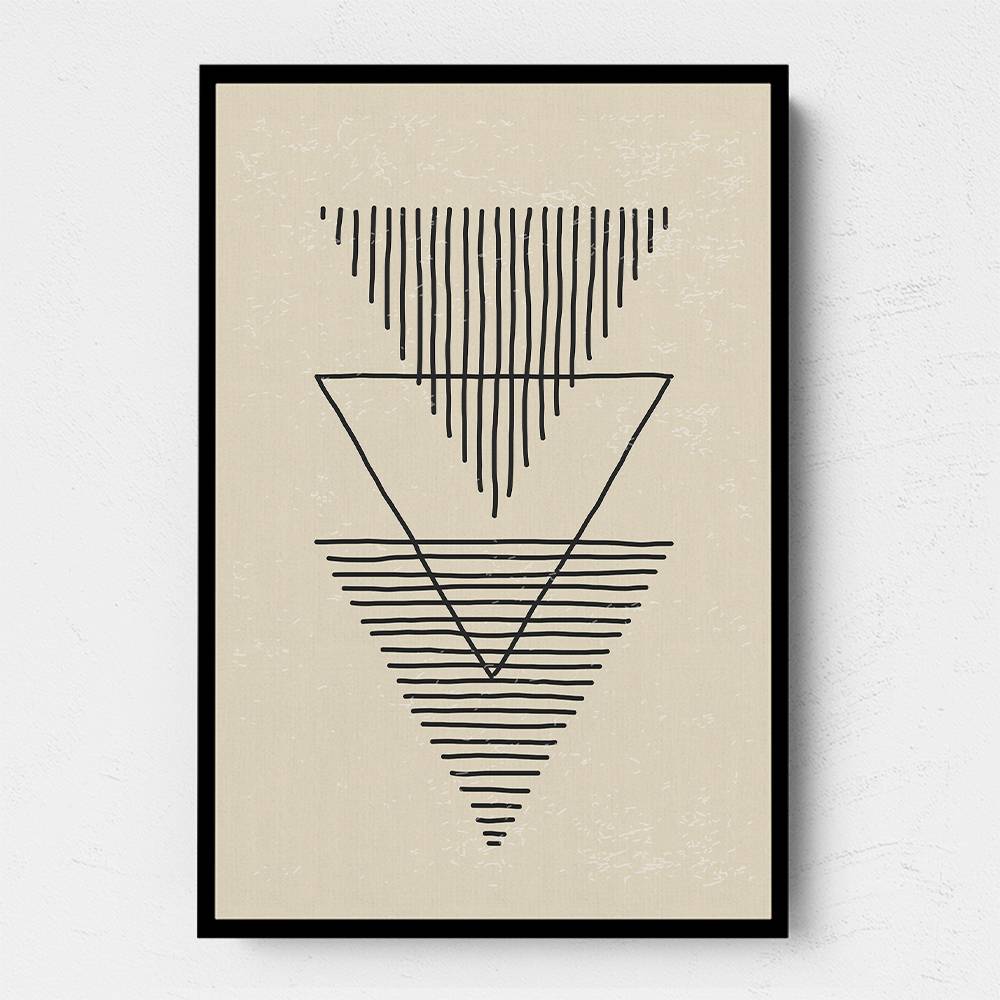 Boho Triangles Wall Art