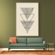 Boho Triangles Wall Art