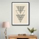 Boho Triangles Wall Art