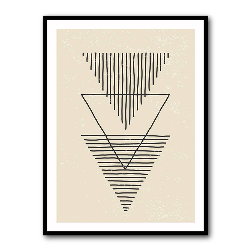 Boho Triangles Wall Art