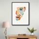 Color Abstract Faces #2 Wall Art