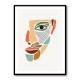 Color Abstract Faces #2 Wall Art