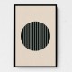 Minimal Circle Vibes #3 Wall Art