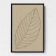 Minimal Leaves #3 Wall Art