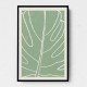 Minimal Monstera Collection #1 Wall Art