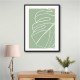 Minimal Monstera Collection #2 Wall Art