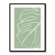 Minimal Monstera Collection #2 Wall Art