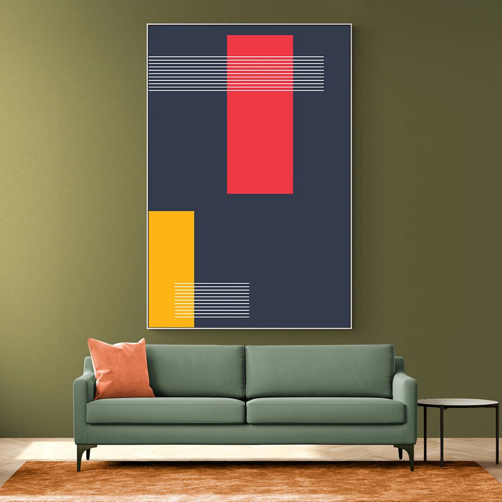 Vibrant Geometric #3 Wall Art