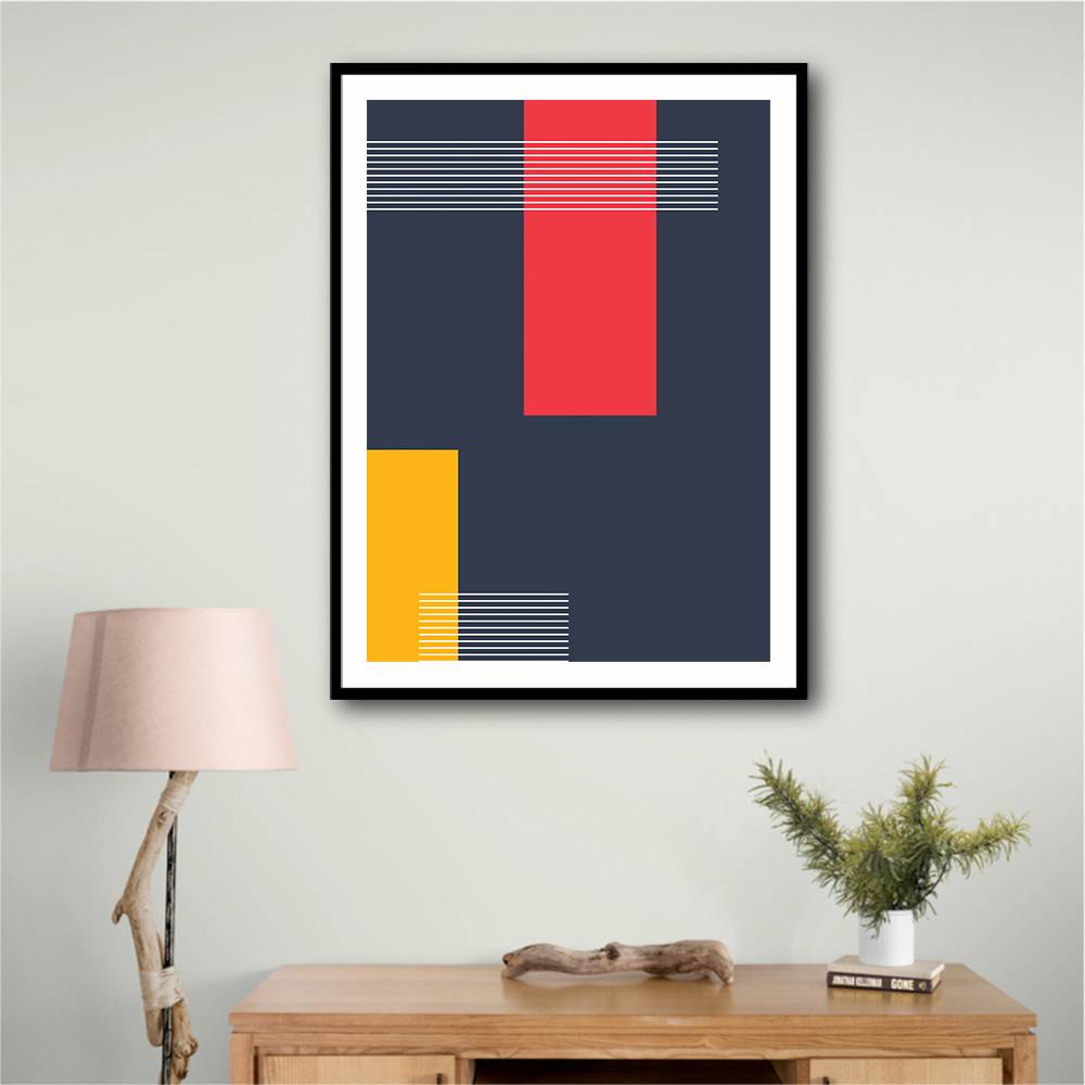 Vibrant Geometric #3 Wall Art