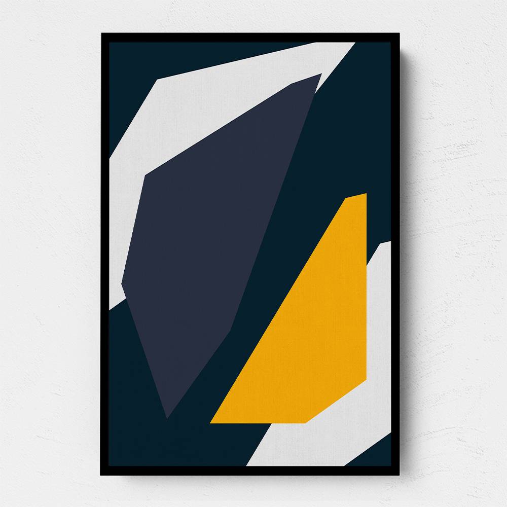 Vibrant Geometric Shapes #2 Wall Art