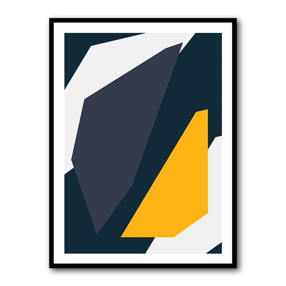 Vibrant Geometric Shapes #2 Wall Art
