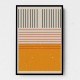 Vibrant Minimal Series #1 Wall Art