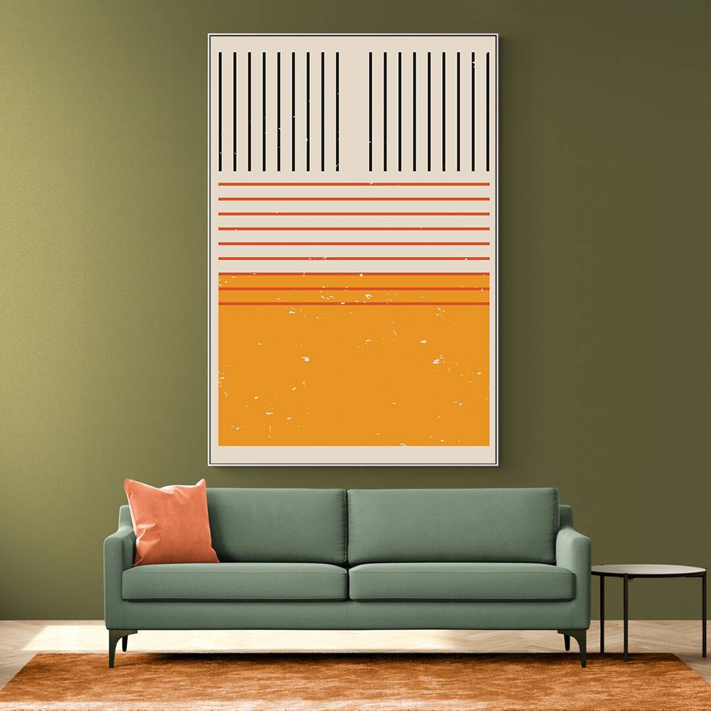 Vibrant Minimal Series #1 Wall Art