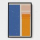 Vibrant Minimal Series #2 Wall Art