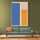 Vibrant Minimal Series #2 Wall Art